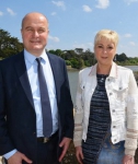 Philippe Le Ray et marie Christine Le Quer, législatives 2017.jpg