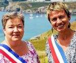 Véronique Bertho et Annaick Huchet, Maires à Locmaria et Bangor.jpg